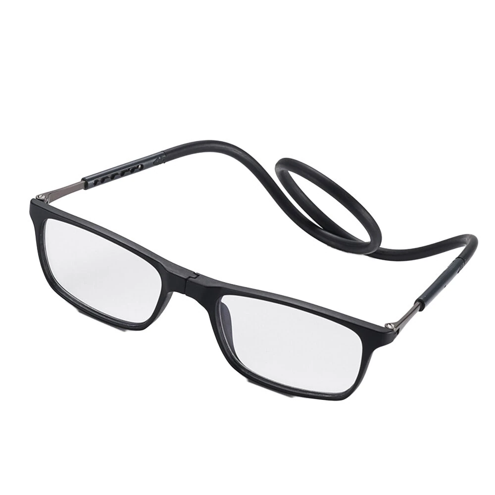 (image for) Magnetic Neck-hanging Foldable Reading Glasses, Anti-Blue Light High-definition Reading Glasses, Ultra-light Portable Hyperopia Glasses